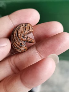 老桃核小船 老核雕 皮壳包浆好 细工 保存完好 辟邪挂件保平