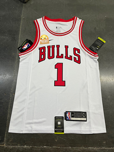 公牛1号球衣球迷版nba公牛球衣nike灌篮高手比赛篮球服