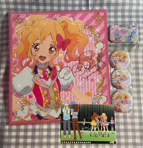 偶像活动 虹野梦 签名板 相卡 扭蛋吧唧