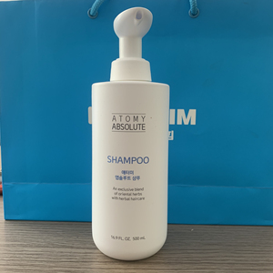 艾多美洗发水韩国正品atom美防脱发去油清爽清洁洗护atom