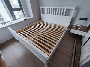 宜家鲁瑞床板排骨架,由于购买的床垫无法使用这种床板架,低价出