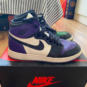 黑紫脚趾aj1鸳鸯