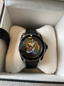 gucci虎头手表 40尺寸 朋友送的 只戴过几次 闲置出了