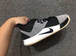 nike pg3 保罗乔治 黑白实战篮球鞋