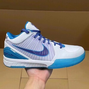 nike kobe4 科比4 选秀日 白蓝配色 zk4