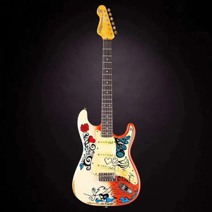 全新英国品牌,vintage电吉他花童,产地越南,重度旧款