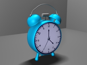 闹钟模型,c4d,犀牛,maya,blen