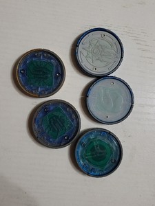 假面骑士000,合金扭蛋硬币,8块一个,恐龙塑料硬币15