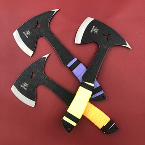 创意飞斧维京战斧头户外野营战术斧子健身暗器ins俄罗斯战斧