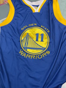 勇士队球衣一套
