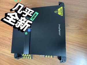 阿尔派pmx-f640四路汽车功放全新机器,有运输痕迹.发烧