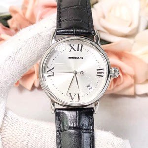 万宝龙meisterstuck大班系列精钢石英腕表,成色96