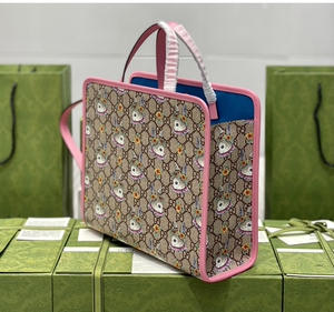 gucci古驰特价 限量版兔子托特包 斜挎手拎包 儿童大人