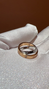 卡地亚戒指双环