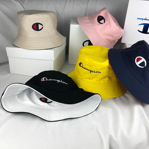 champion冠军渔夫帽盆帽潮牌日系男女情侣帽子两面戴防晒