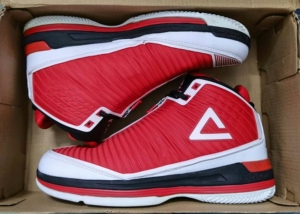 同款货源tb375984016淘宝匹克巴蒂尔五代5代白红火箭主场配色,41