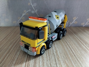 乐高绝版城市60018水泥搅拌车,零件齐全有说明书.城市组稀