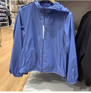 优衣库upf50 防晒衣男款连帽夏季户外全新处理