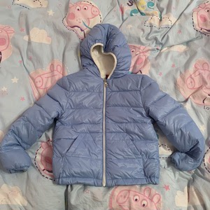 蒙口女童男童轻薄羽绒服 尺码4