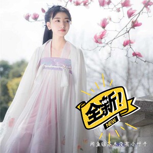 梨花渡 云梦台 6米摆两片式齐胸襦裙 上衣 m码