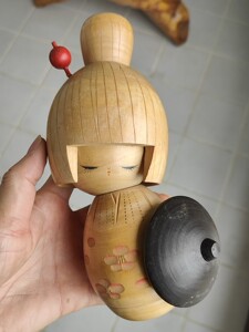 卡哇伊小木芥子 日本民间工艺 人偶 木偶 艺术品 工艺品 喜