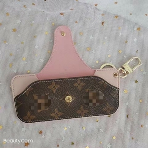 老lv拆包老花眼镜袋男女便携防压太阳镜收纳眼镜盒护镜夹墨镜包