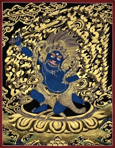 5:【黑金唐卡】 不动明王性价比之首.市场少见,价格非常亲民