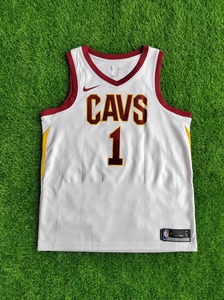 l码nike nba 骑士队罗斯1号球衣,经典主场白配色,非