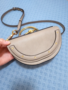 chloe圆环手提斜挎包nile半月包