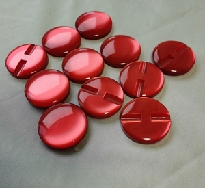 全新小白杨老款有机玻璃纽扣!经典珠光暗眼纽扣!38mm!六颗