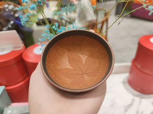 全新 ~台湾陶艺名家~徐水源代表作品,枫叶杯,精品主人杯.意