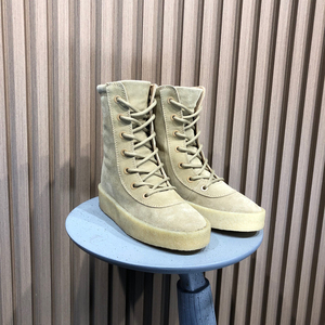 yeezy season 4 靴子 沙色 35码.全新全套包