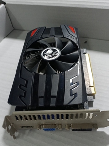 七彩虹gt630k灵动鲨显卡,显存1gd3正常使用原装无修.