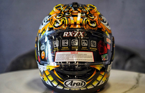 arai头盔 限量款头盔 醒狮 黑金醒狮