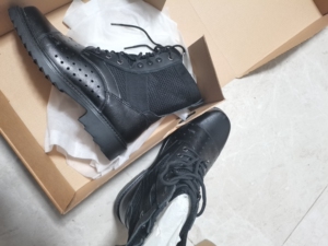 马丁靴,宁波乔耐皮鞋,尺码25.5,全新转让.