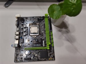 主板 cpu 铭瑄ms-h61xl全固版 9.9成新,功能正