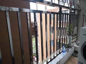 佛山市禅城区周边专业制作安装不锈钢护栏 不锈钢烤漆护栏 铁艺