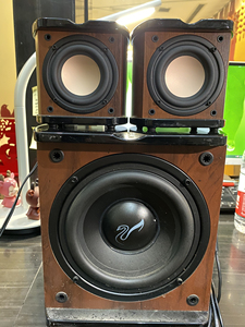 惠威 m20w hivi音箱2.1声道低音炮木质音响线控正品