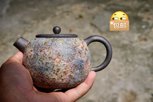 高越 岩矿壶 手工 多彩点金 古拙 非古川子 洪锦凤