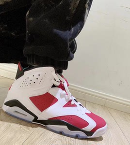air jordan 6 aj6 乔丹6代 胭脂红 黑红