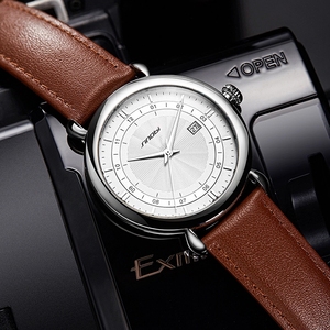 时诺比sinobi 商务休闲防水百搭日历男士手表