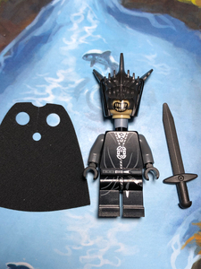 乐高 魔戒绝版人仔 lor064索伦,仅组装无把玩,出自79