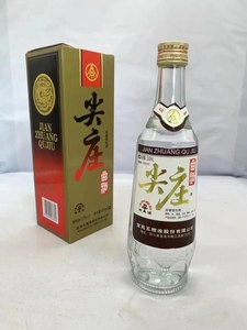 【四川名酒】2013年52度白标尖庄曲酒 500ml浓香型 纯粮酿造白酒