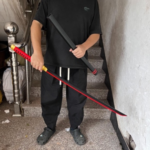 王者武器游戏周边橘右京修罗刀cos模型大号1米木刀手办玩荣耀