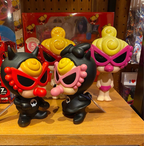 黑超奶嘴周边 hysteric mini黑超玩偶捏捏摆件,黑