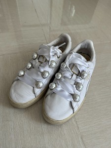 彪马PUM A珍珠板鞋小白鞋贝壳鞋休闲运动女鞋
