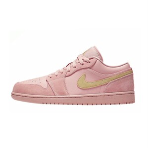 女运动鞋nike,aj1 low 麂皮骚粉女运动鞋,36码