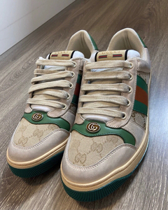 gucci古驰脏脏鞋绿色 老爹鞋腰带 彩虹 36-37,给老