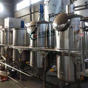 全套食用油厂精炼油设备 稻米油精炼设备 郑州精练机厂 菜籽精炼
