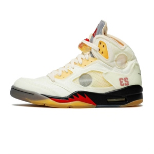 aj5篮球鞋ow联名黑白蝉翼白帆彩蛋国际航班郭艾伦红公牛乔5_阿里巴巴